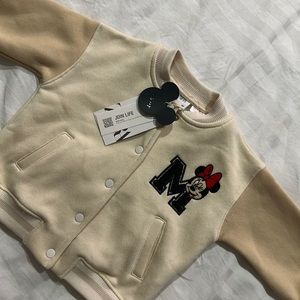 Brand New Zara Minnie Mouse Bomber